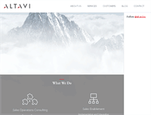 Tablet Screenshot of altavi.com